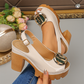 🔥2026 Hot & sale 40% OFF🔥Elegant Peep-Toe Buckle Heeled Sandals