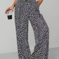 🔥2026 Hot sale & 35% OFF🔥Women's Fashion Leopard Print Straight-Leg Wide Pants