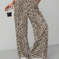 🔥2026 Hot sale & 35% OFF🔥Women's Fashion Leopard Print Straight-Leg Wide Pants