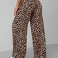 🔥2026 Hot sale & 35% OFF🔥Women's Fashion Leopard Print Straight-Leg Wide Pants