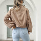 🔥 Hot sale 37% OFF🔥Women's Cropped Corduroy Jacket with Balloon Sleeves