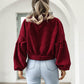 🔥 Hot sale 37% OFF🔥Women's Cropped Corduroy Jacket with Balloon Sleeves