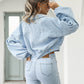 🔥 Hot sale 37% OFF🔥Women's Cropped Corduroy Jacket with Balloon Sleeves