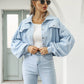 🔥 Hot sale 37% OFF🔥Women's Cropped Corduroy Jacket with Balloon Sleeves