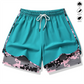 🔥LAST DAY SALE 50% OFF🔥Women's Casual Athletic Shorts with Built-in Liner