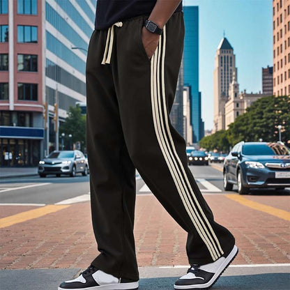 🔥 Hot sale 35% OFF🔥Men's Casual Striped Straight-Leg Pants
