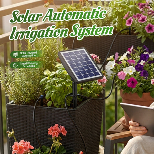 🔥 Hot sale 30% OFF🔥Solar Powered Automatic Drip Irrigation System