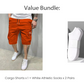 🔥2026 Hot sale & 40% OFF🔥Men's Casual Cargo Shorts with Drawstring Waist