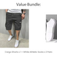 🔥2026 Hot sale & 40% OFF🔥Men's Casual Cargo Shorts with Drawstring Waist