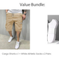 🔥2026 Hot sale & 40% OFF🔥Men's Casual Cargo Shorts with Drawstring Waist