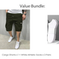 🔥2026 Hot sale & 40% OFF🔥Men's Casual Cargo Shorts with Drawstring Waist