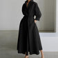 🔥2026 Hot Sale 50% OFF🔥 Women's Plain Cotton Lapel Shirt Wrap Dress