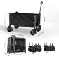 🔥2026 Hot sale 30% OFF🔥Collapsible Wagon Cart with Wheels