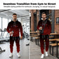 🔥 Hot sale 40% OFF🔥Men's Gradient Tracksuit Set - Hoodie and Sweatpants