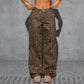🔥 Hot sale 30% OFF🔥Women's Leopard Print High-Waist Wide-Leg Jeans