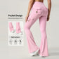 🔥2026 Hot sale 35% OFF🔥Women's High-Waist Flared Yoga Pants with Pockets