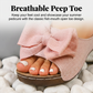 🔥2026 Hot sale 30% OFF🔥Women's Bowknot Peep-Toe Wedge Sandals