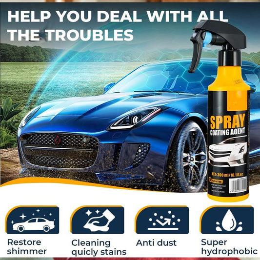 🔥Flash Sale&  30% OFF🔥 Nano Hydrophobic Car Coating Spray