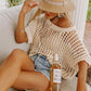 🔥 Hot sale 30% OFF🔥Casual 3/4 Sleeve Mesh Knit Top