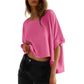 🔥 Hot sale 40% OFF🔥Women’s Casual Loose Short Sleeve Top