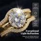 🔥2026 Hot sale 50% OFF🔥2-in-1 Gold-Tone Zirconia Open Ring