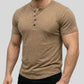 🔥 Hot sale 35% OFF🔥Men's Short Sleeve Henley T-Shirt