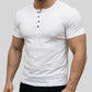 🔥 Hot sale 35% OFF🔥Men's Short Sleeve Henley T-Shirt