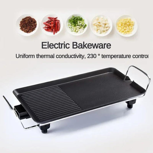 🔥 Hot sale 30% OFF🔥Electric Griddle with Dual Cooking Zones
