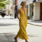 🔥2026 Hot sale 30% OFF🔥Women's Sleeveless V-Neck Maxi Dress with Pockets