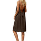 🔥 Hot sale 35% OFF🔥Sexy Backless Cami Dress with Adjustable Drawstring