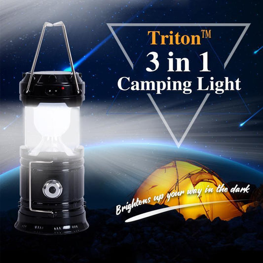🔥 Hot sale 50% OFF🔥3-in-1 LED Flame Camping Lantern