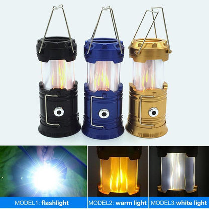 🔥 Hot sale 50% OFF🔥3-in-1 LED Flame Camping Lantern