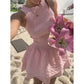 🔥 Hot sale 30% OFF🔥Sleeveless Gingham Smocked Mini Dress