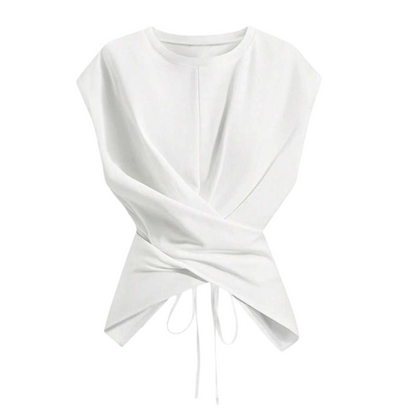 🔥 Hot sale 30% OFF🔥 Cross-Wrap & Tie-Back Sleeveless Top