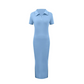 🔥40% OFF for a limited time🔥Women's Collared V-Neck Bodycon Midi Dress