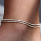 🔥 Hot sale 50% OFF🔥Dainty Layered Waterproof Anklet