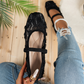 🔥2026 Hot sale 40% OFF🔥Women's Lace Breathable Square-Toe Ballet Flats