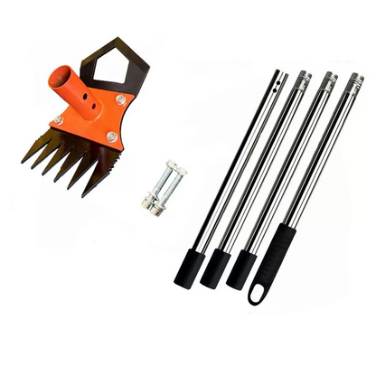 🔥40% OFF for a limited time🔥2-in-1 Garden Hoe and Rake with Long Handle