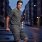 📢📢50% OFF !! ⏰Men's Casual Cargo Shorts With Elastic Waist