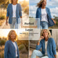 🔥2026 Hot sale 35% OFF🔥Women's Classic Button Front Denim Jacket