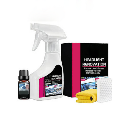 🔥 Hot sale 30% OFF🔥Professional Car Headlight Repair & Polishing Kit
