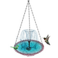 🔥 Hot sale 30% OFF🔥Outdoor Hanging Fountain Bird Bath & Feeder