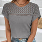 🔥2026 Hot sale 30% OFF🔥Knitted Mesh Short Sleeve Top