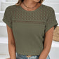 🔥2026 Hot sale 30% OFF🔥Knitted Mesh Short Sleeve Top