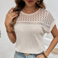 🔥2026 Hot sale 30% OFF🔥Knitted Mesh Short Sleeve Top