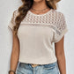 🔥2026 Hot sale 30% OFF🔥Knitted Mesh Short Sleeve Top
