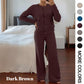 🔥40% OFF for a limited time🔥Women's Knit Top & Pants 2-Piece Set