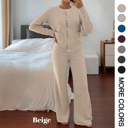 🔥40% OFF for a limited time🔥Women's Knit Top & Pants 2-Piece Set
