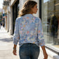 🔥2026 Hot sale 30% OFF🔥Women's Floral Print V-Neck Blouse