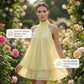 🔥2026 Hot sale 30% OFF🔥Women's Flowy Halter Drop-Waist Mini Dress
